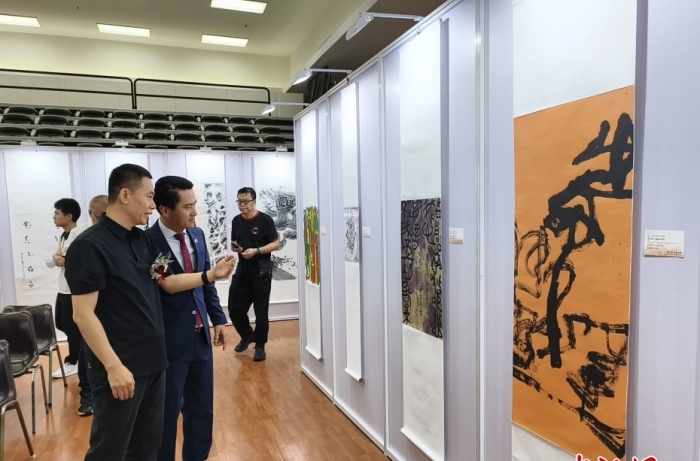 _首届曼谷汉字艺术节开幕_首届曼谷汉字艺术节开幕