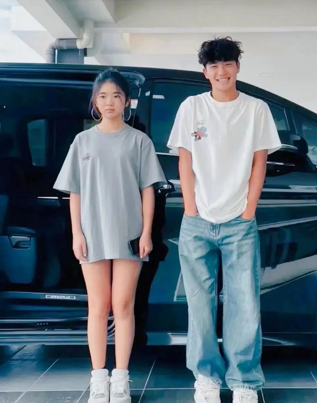 曹格女儿颜值大转变,继承父母优良基因